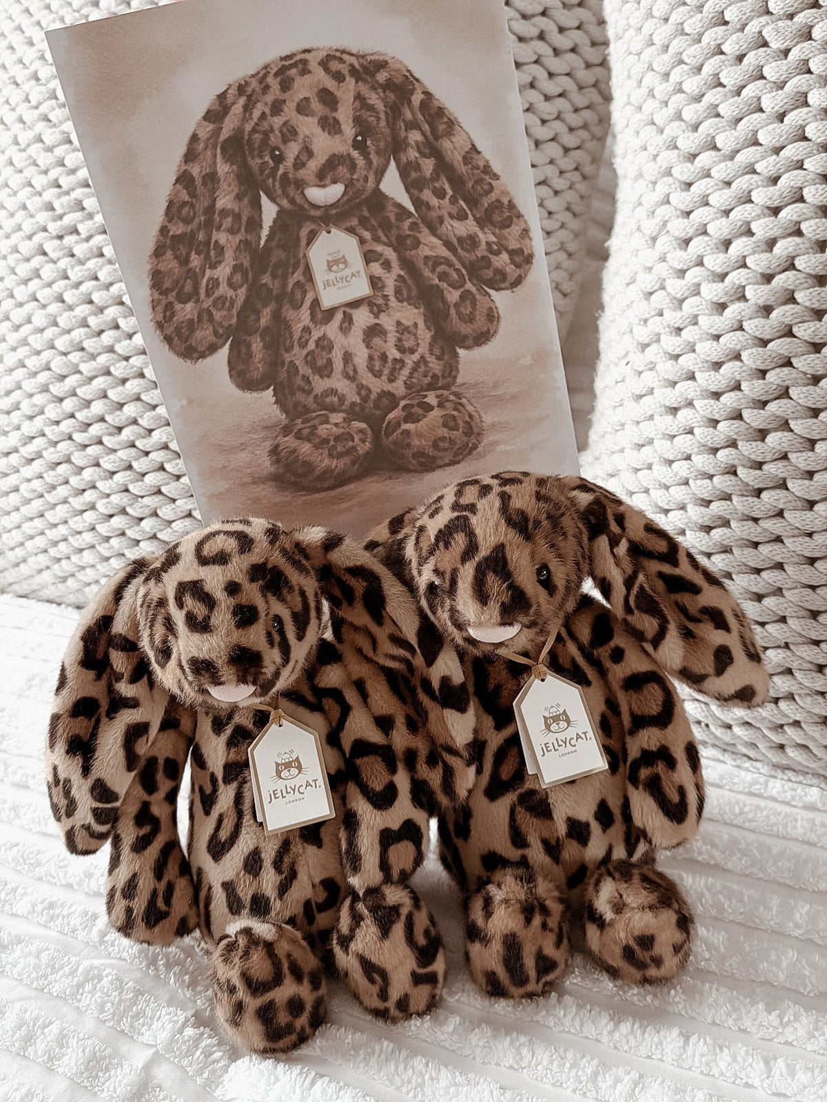 Leopard Bunny Plush Toy