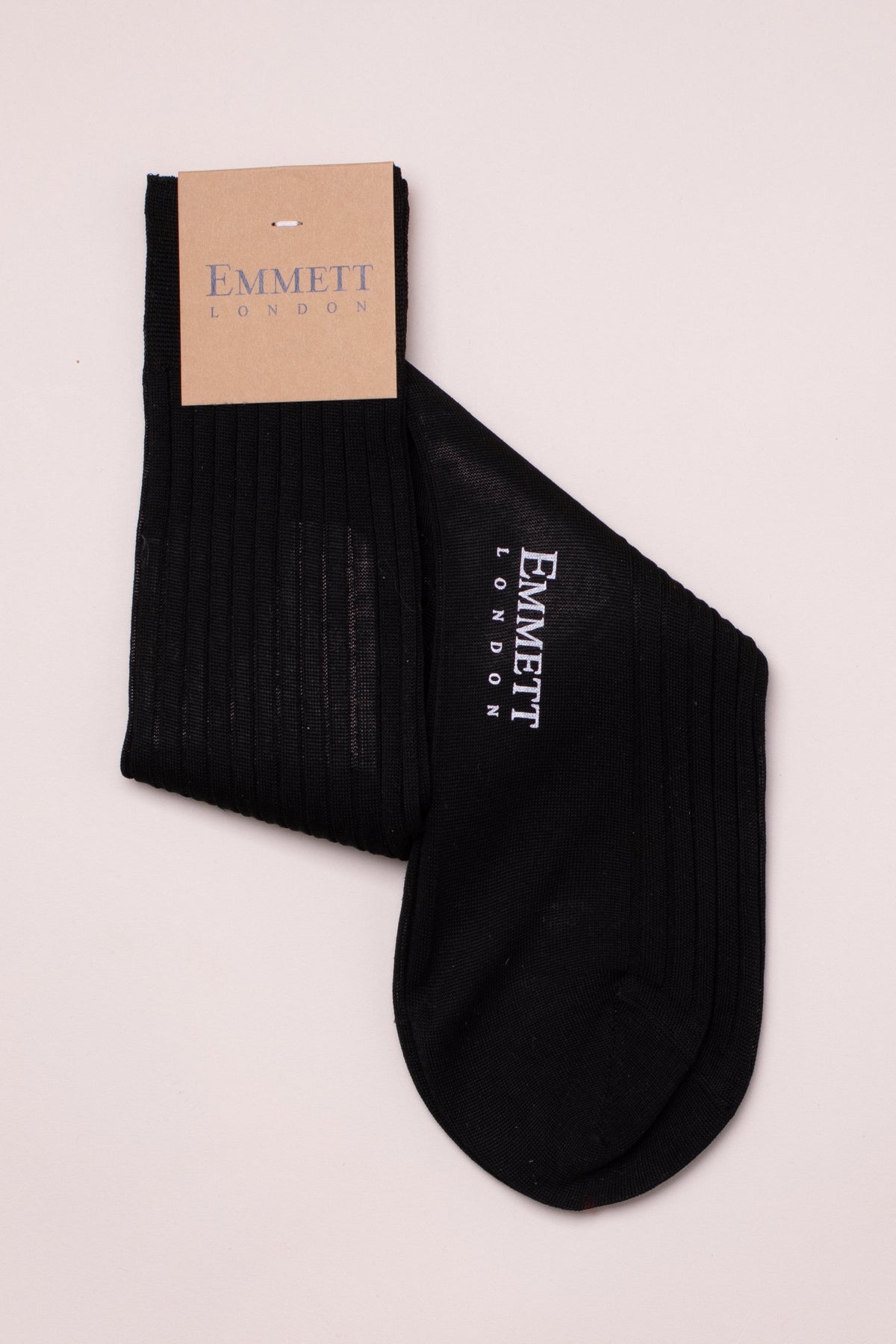 SUPPLIED BY TOM - Classic Black Cotton Socks