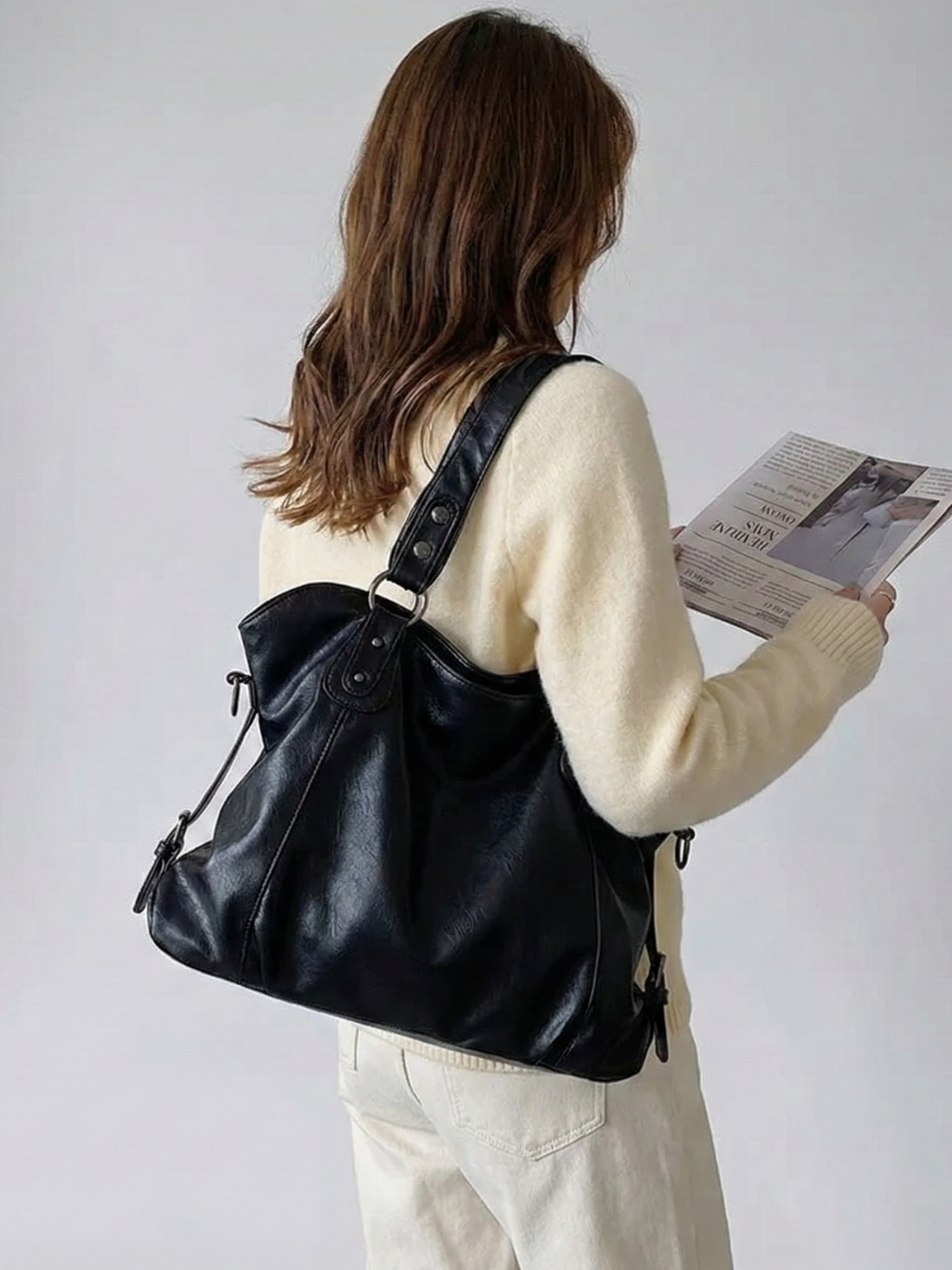 Black uni bag