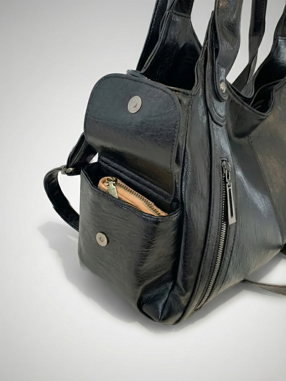 Black university bag