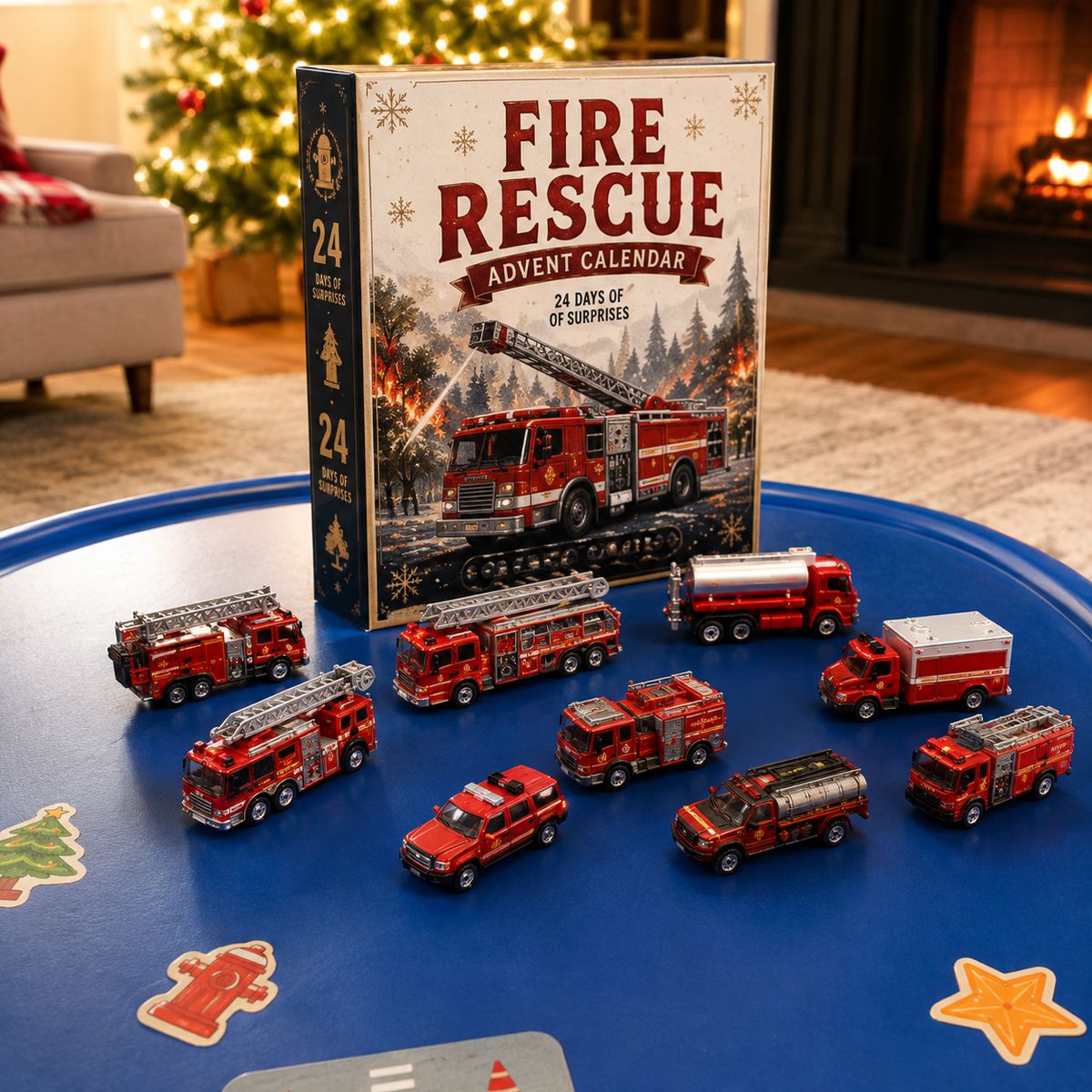 24-Day Vehicle Advent Calendar