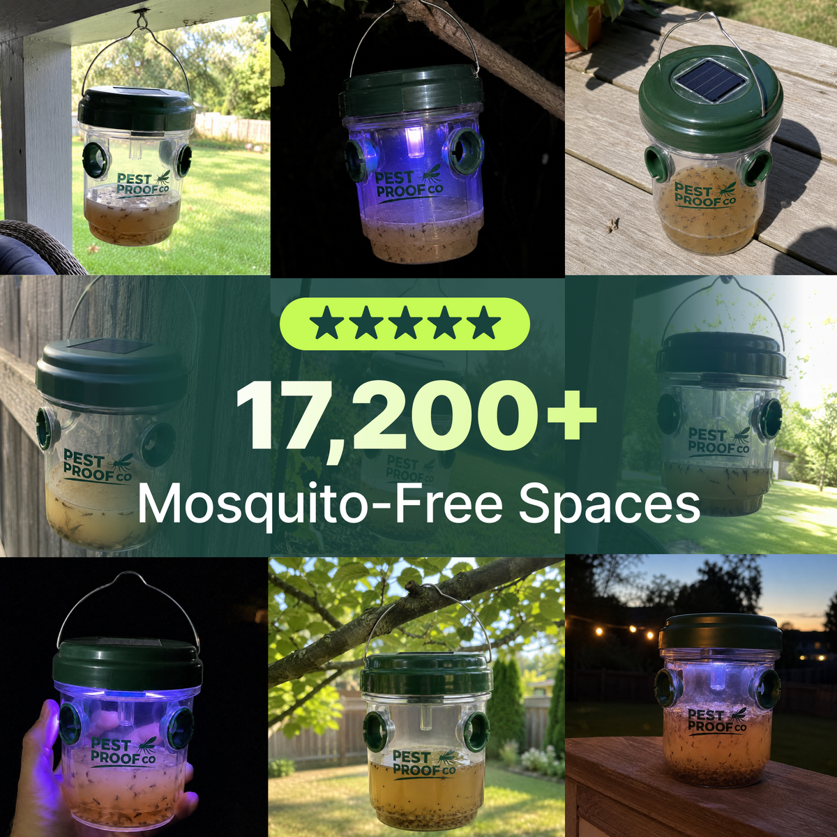 Outdoor Mosquito Trap Set