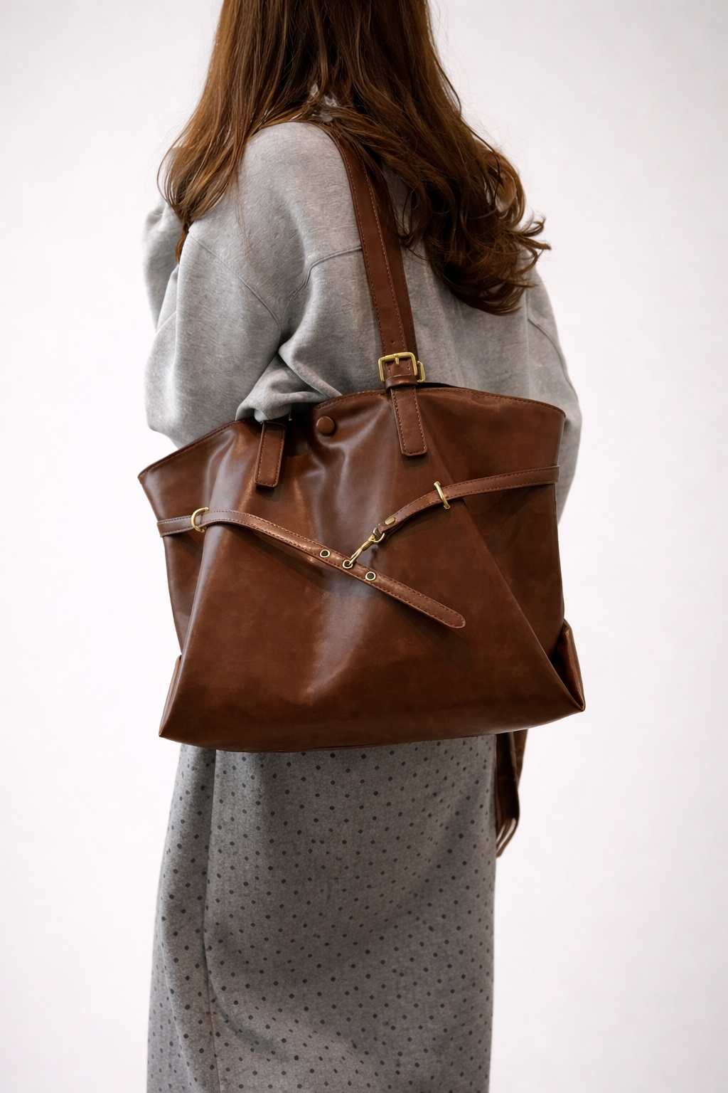 Large tote bag for school