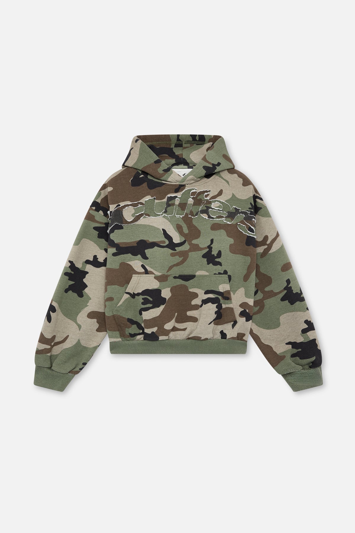 Unisex Raw Hem Hoodie