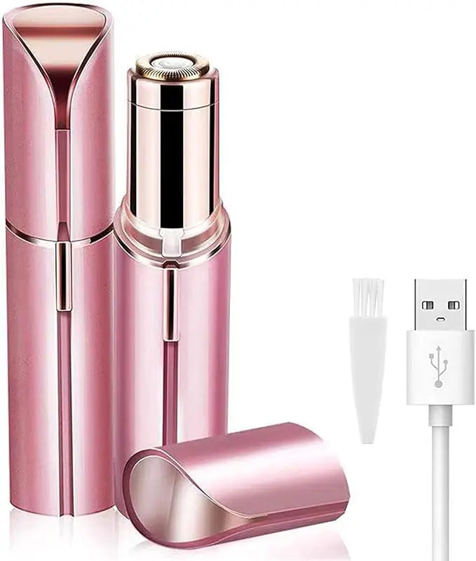 Rechargeable Facial Hair Trimmer for Women – Electric Eyebrow and Nose Hair Trimmer