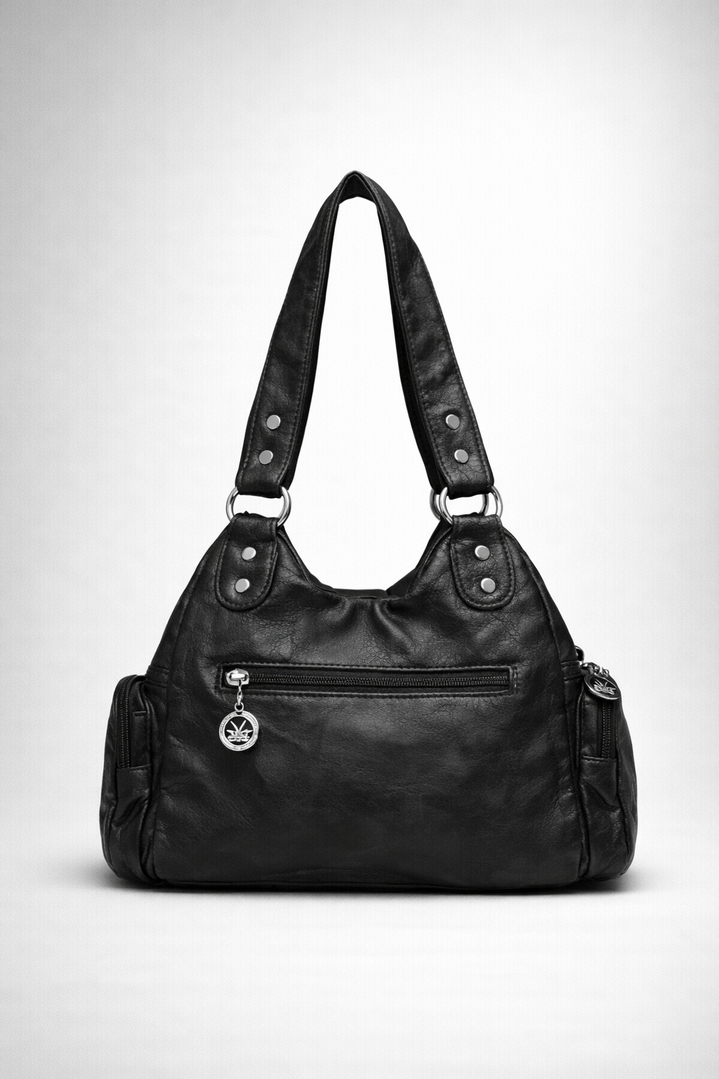 Small black handbag for school