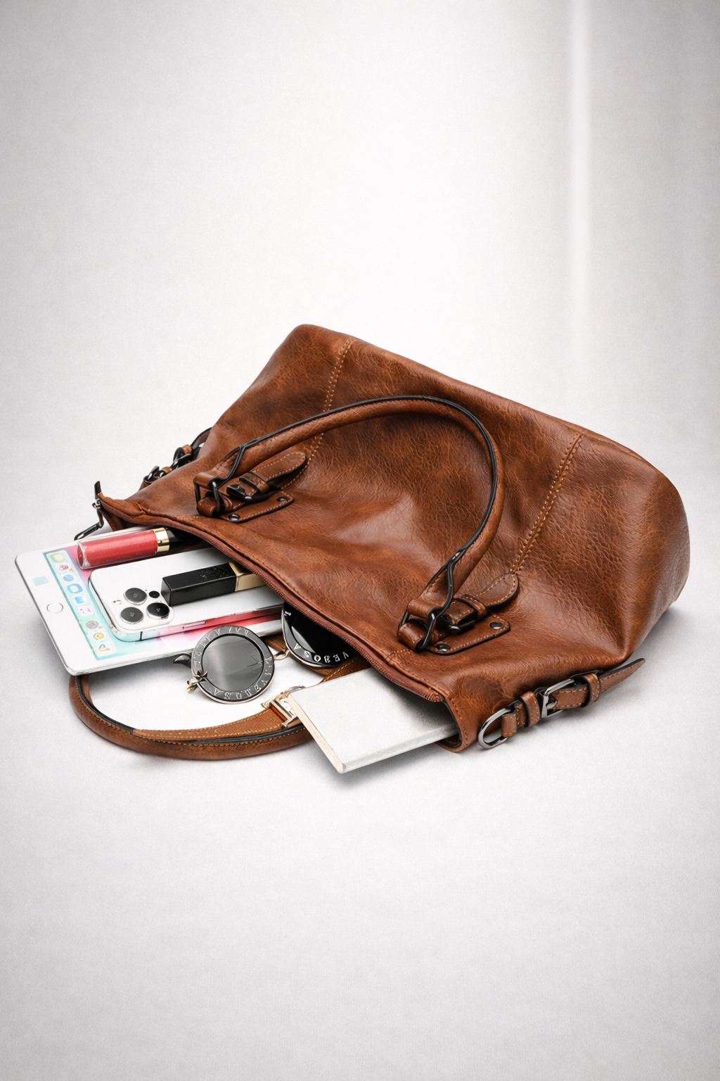 Vintage tote bag for school
