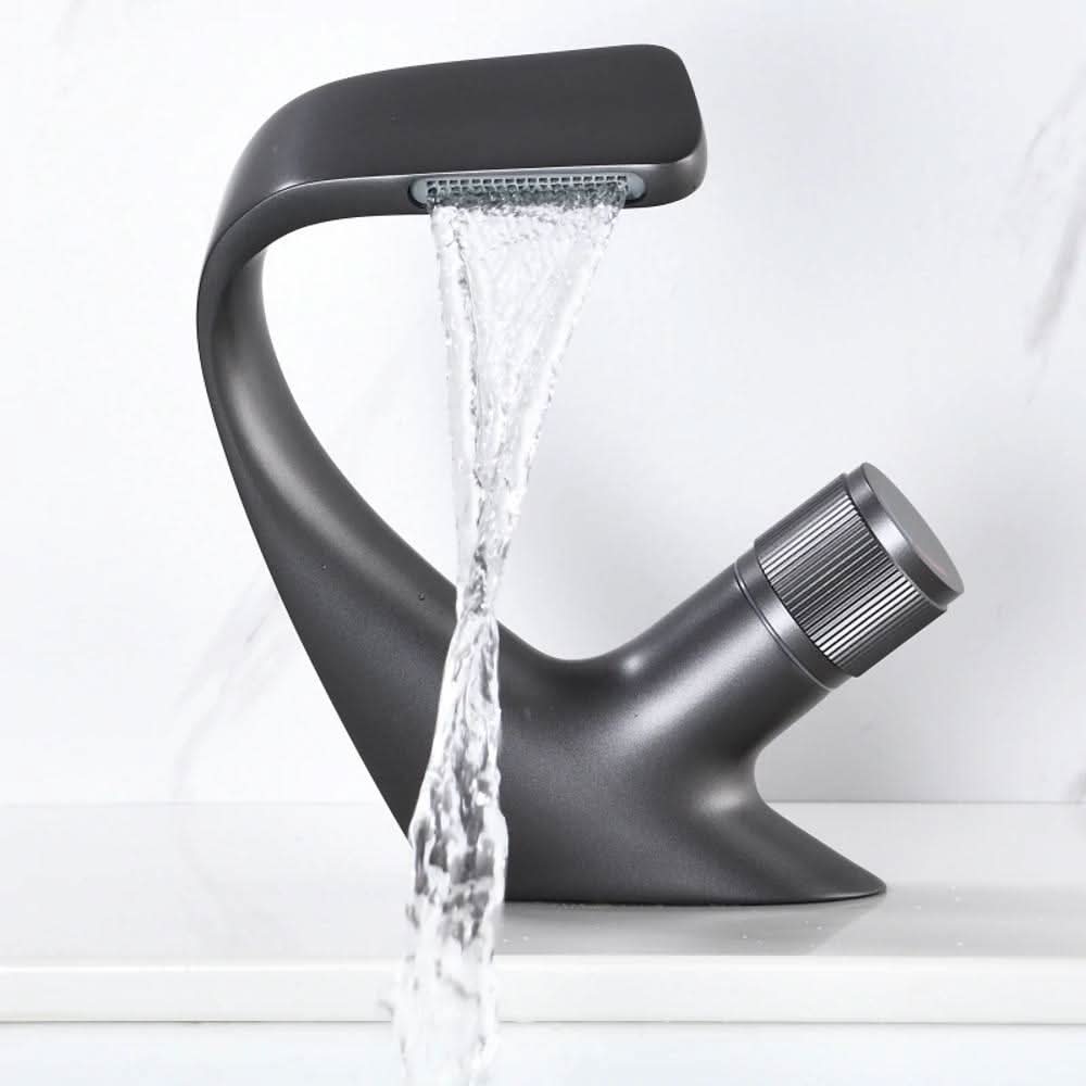 Luxury Waterfall Basin Mixer for Modern Bathrooms