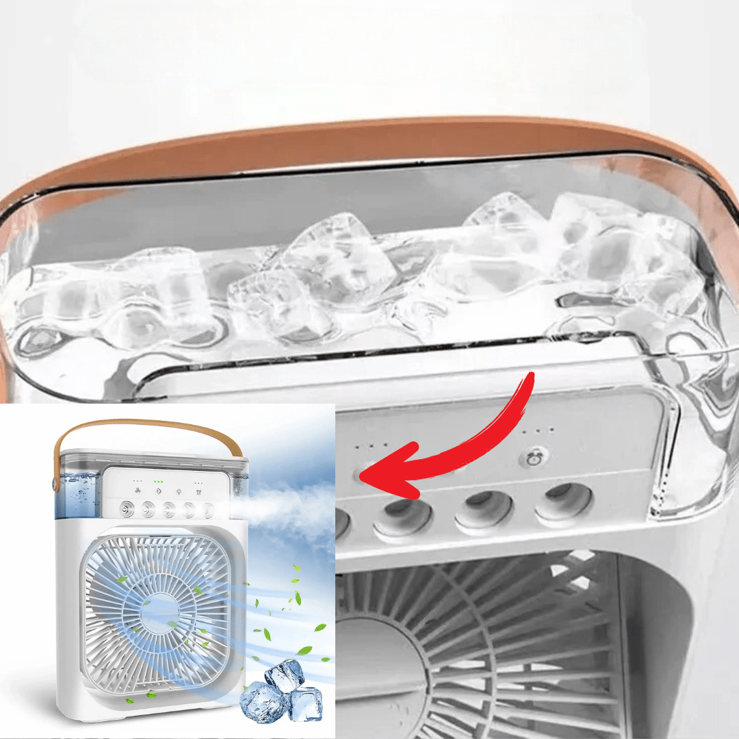 Desktop Evaporative Mini Cooler for Personal Spot Relief