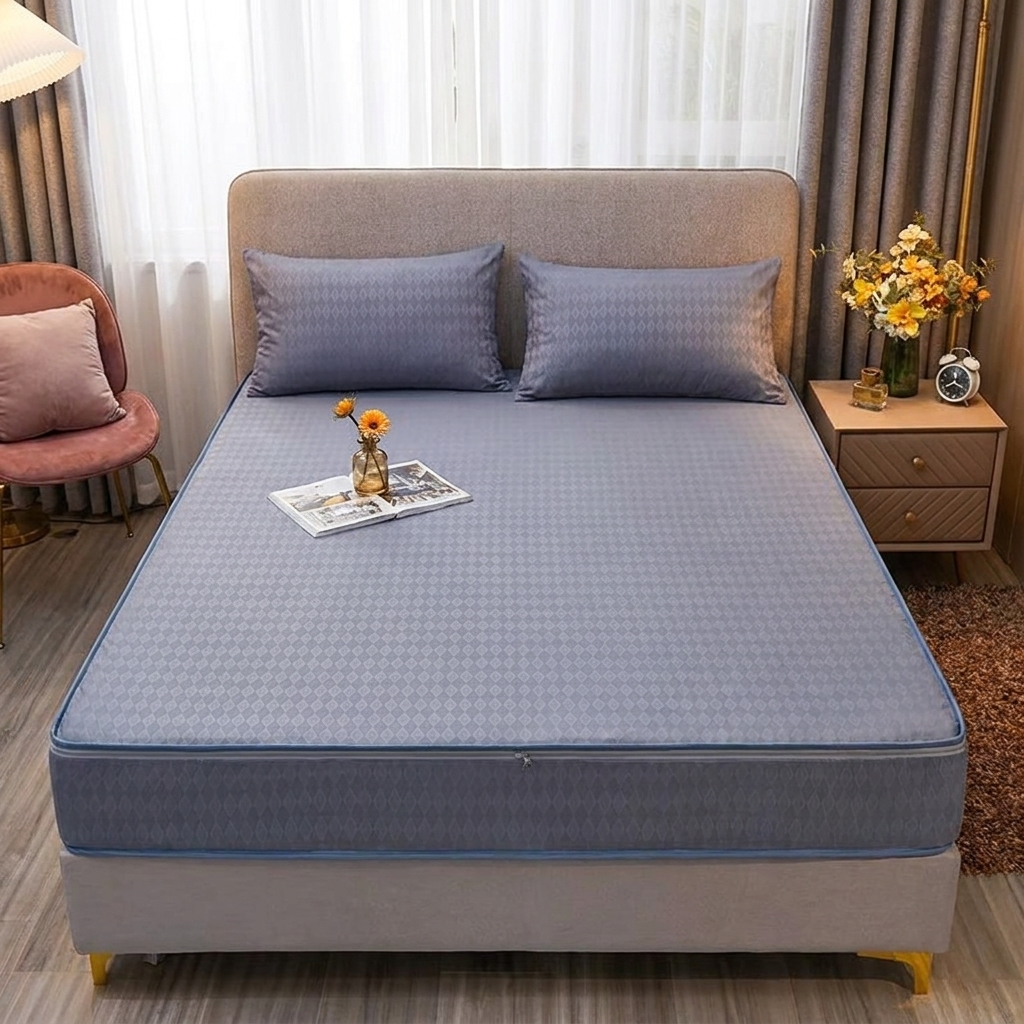 Zippered Fitted Sheet, Zip-On Bed Sheet