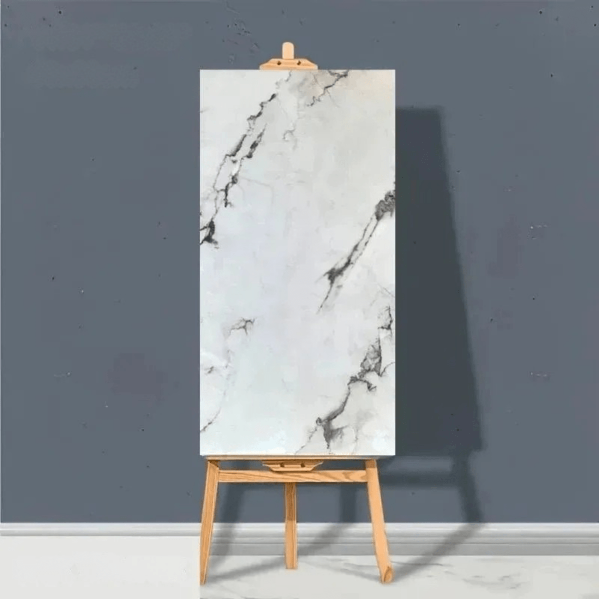 Self-Adhesive Marble PVC Floor Tiles