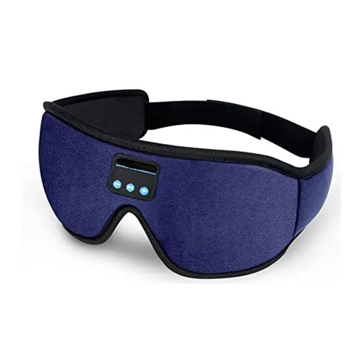 Bluetooth Music Sleep Mask with 3D Comfort & Full Light Blocking