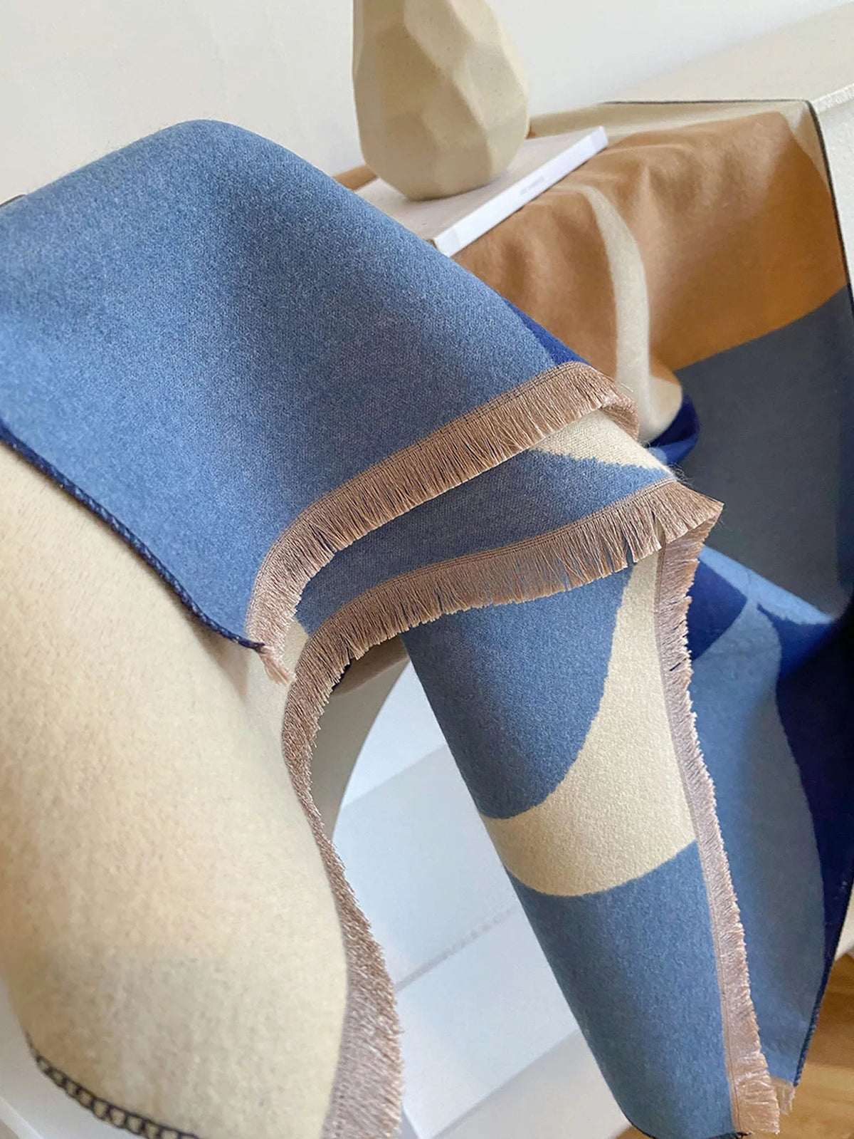 Reversible Cashmere Scarf