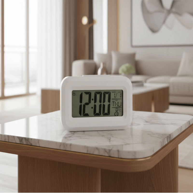 Multifunction LED Digital Alarm Clock with Snooze