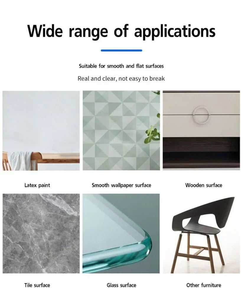 Adhesive Mirror - Oval Shape