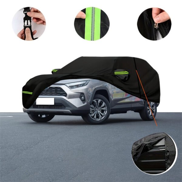 SUV Car Cover with Zipper Doors