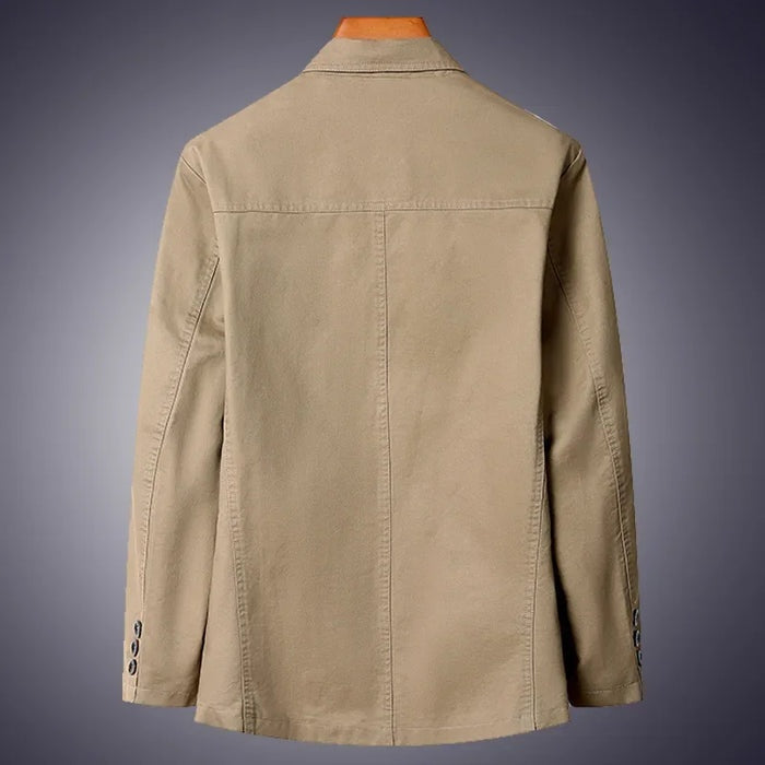Men's Unstructured Cotton Blazer