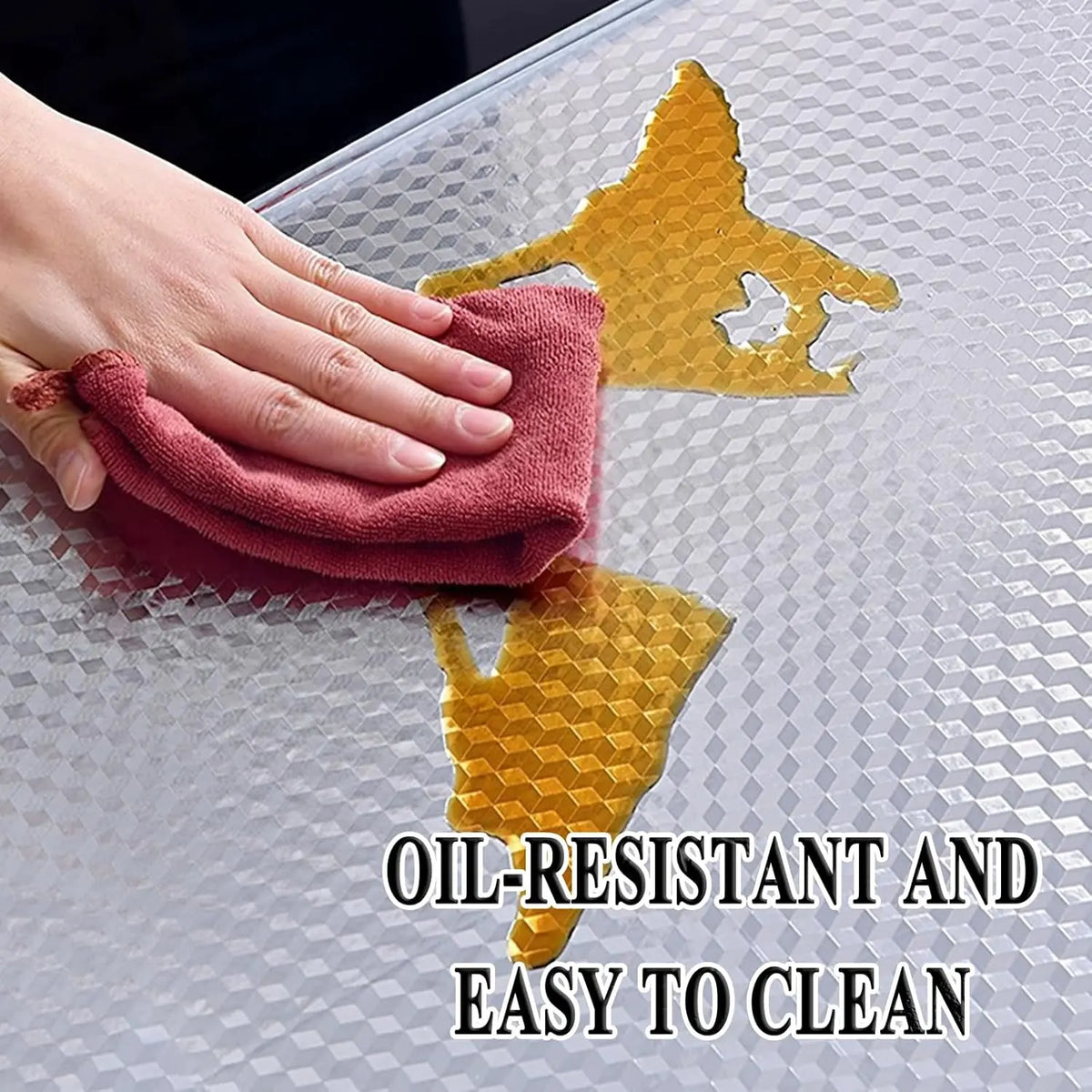Stainless Steel Oil-Proof Kitchen Contact Paper Roll