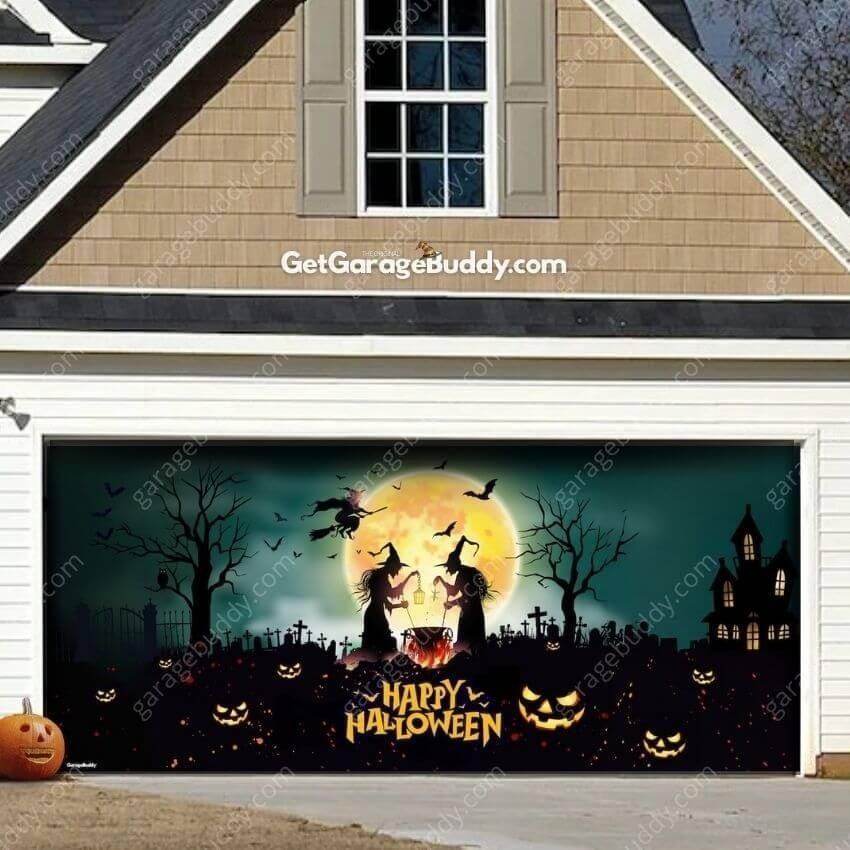 Halloween Garage Door Covers