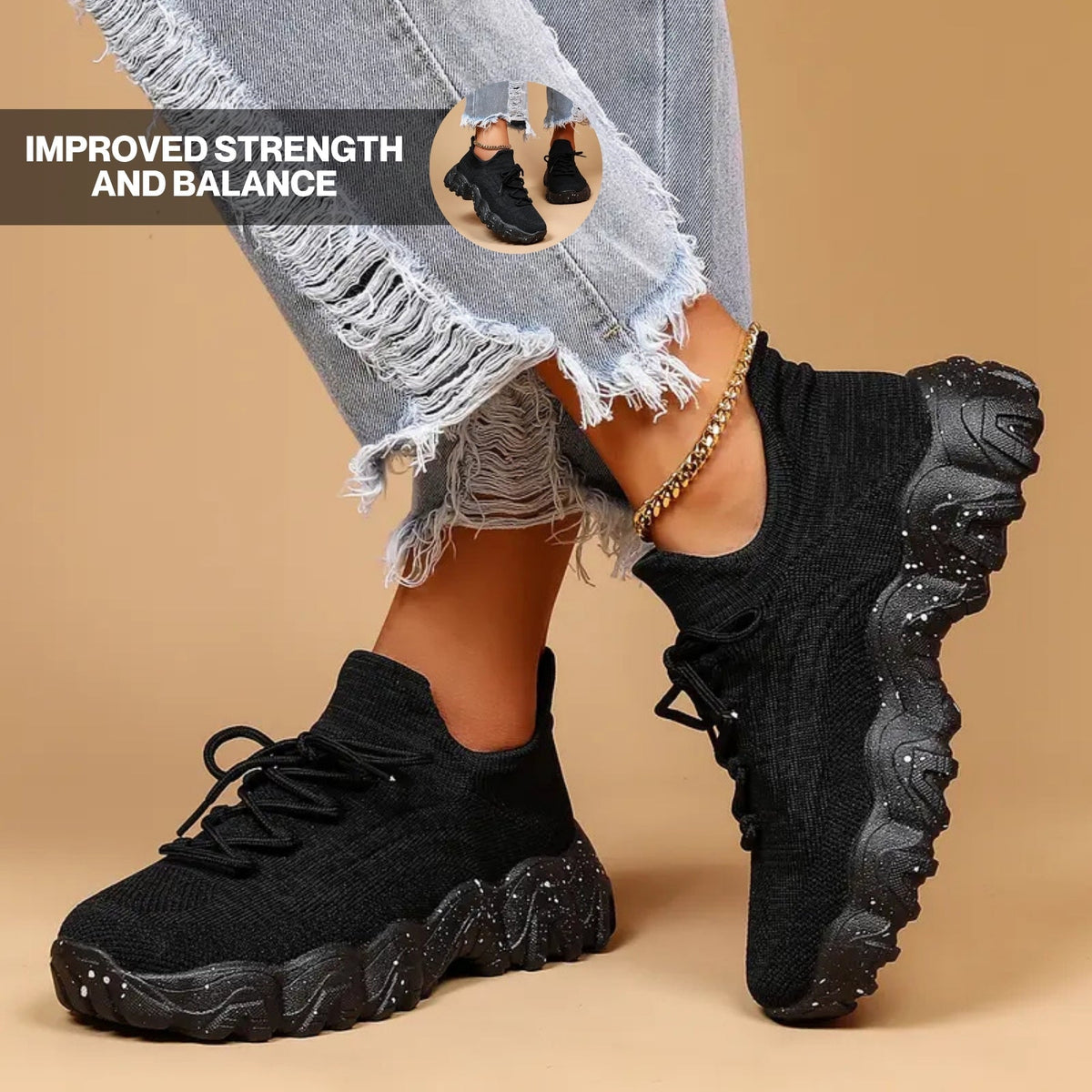 Mara Walking Shoes Bundle – Swelling Comfort Set