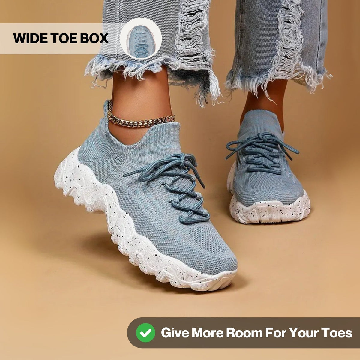 Mara Supportive Walking Shoes – Slip-On Everyday Wear