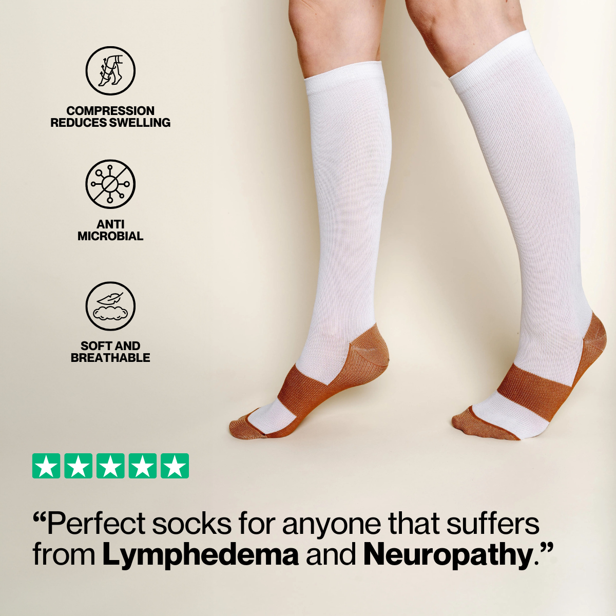 Performance Compression Socks – Breathable Support Fit