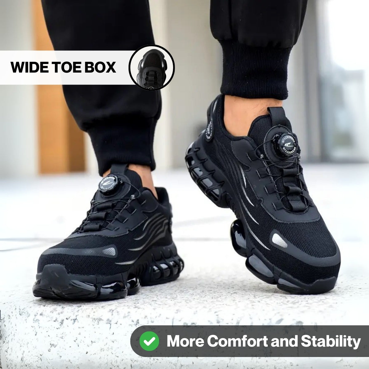 Protective Steel Toe Sneakers – Durable Workwear