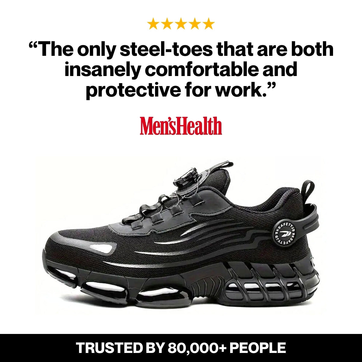 Protective Steel Toe Sneakers – Work Safety Shoes