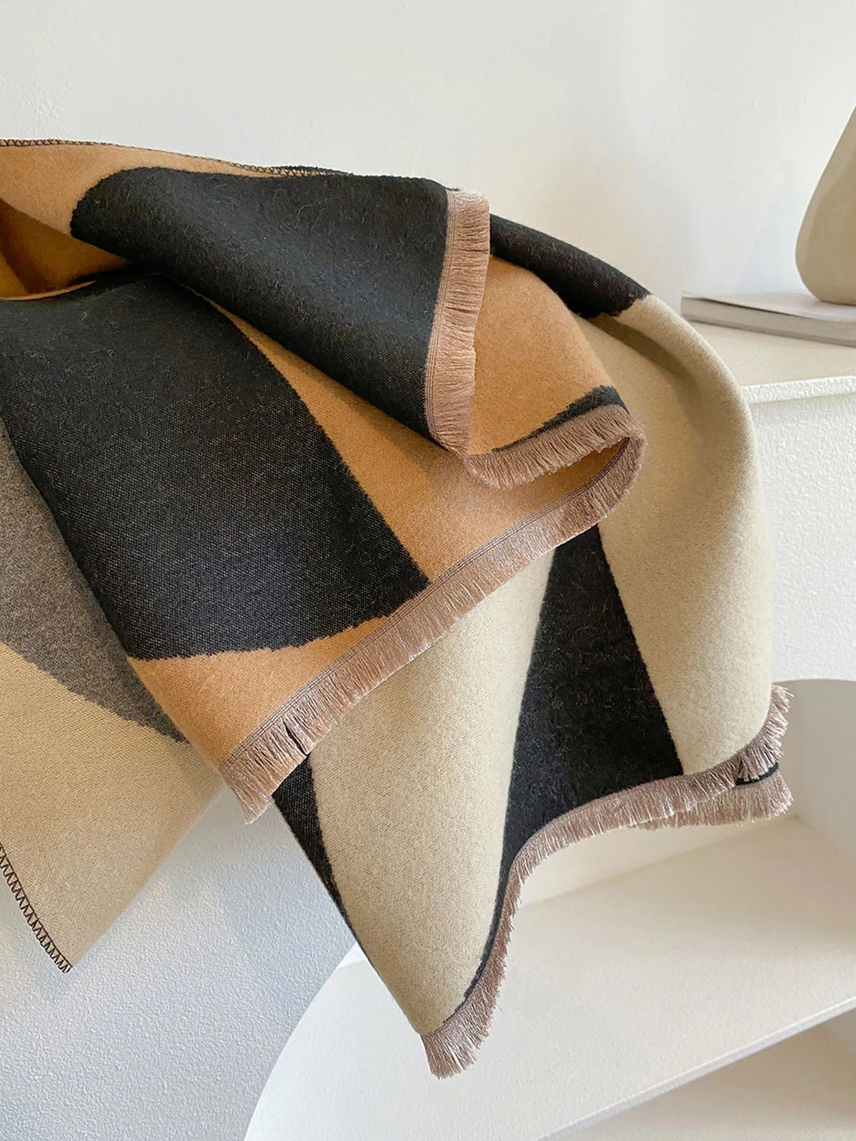 Reversible Cashmere Scarf