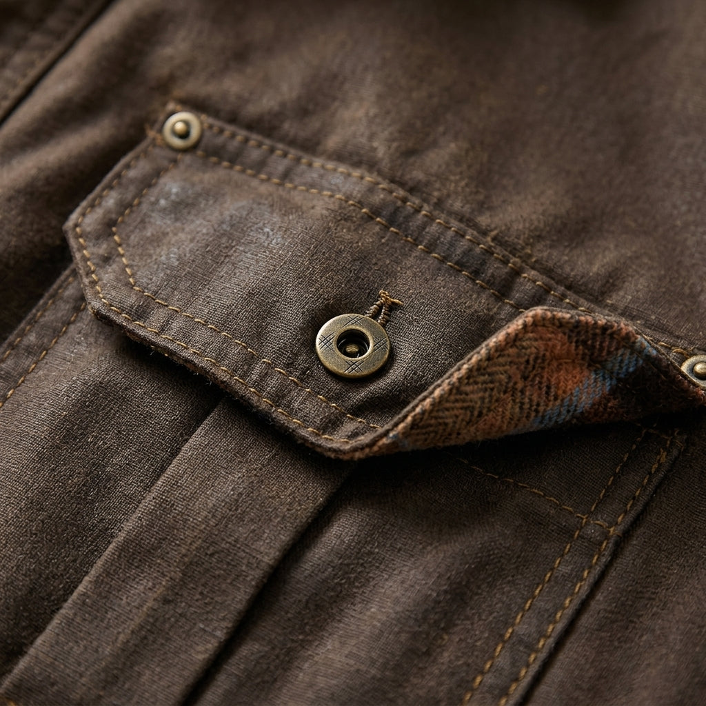 Men's Waxed Outdoor Jacket