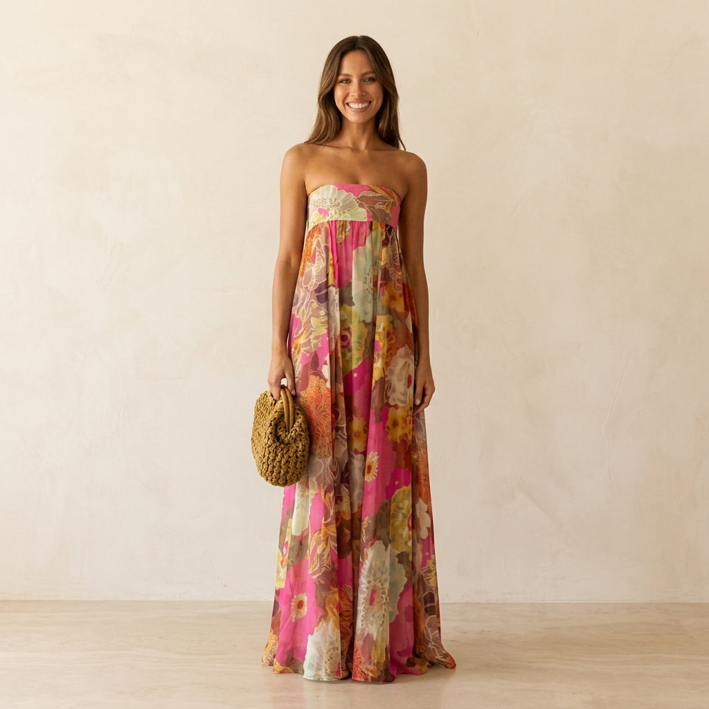 Women's Floral Formal Dress