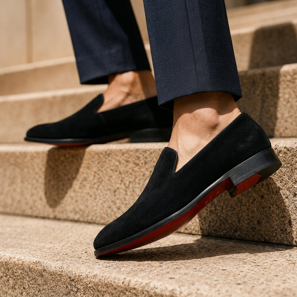 Men's Suede Loafers