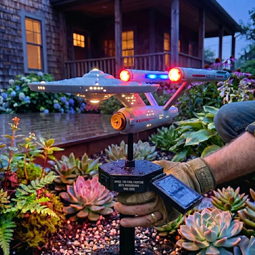 Starship Solar Garden Light