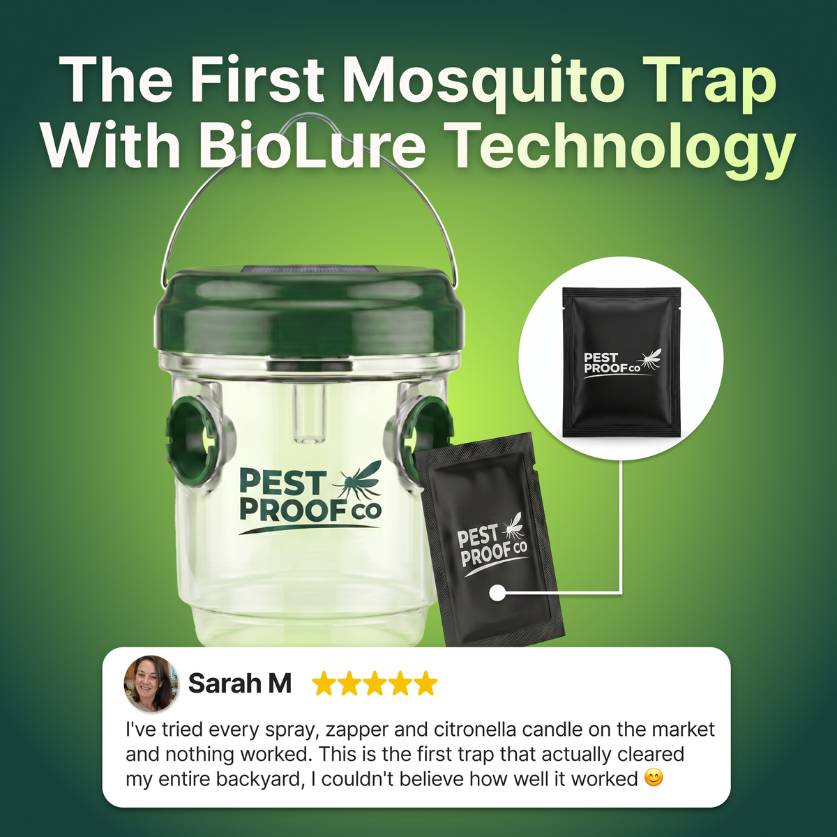 Outdoor Mosquito Trap Set