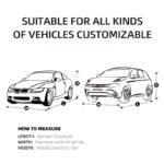 All-Weather PVC Car Cover for Sun and Rain