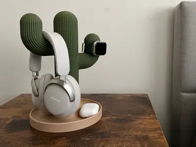 Cactus Headphone and Watch Stand