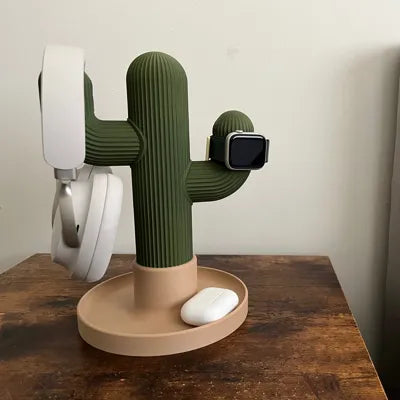 Cactus Headphone and Watch Stand