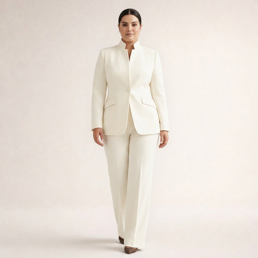 Women's Elegant Blazer Suit Set