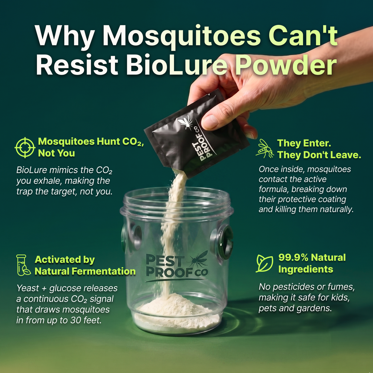 Outdoor Mosquito Trap Set