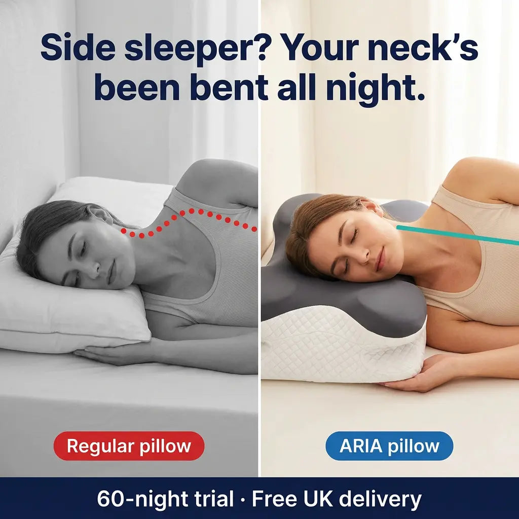 Ergonomic Butterfly Memory Foam Pillow