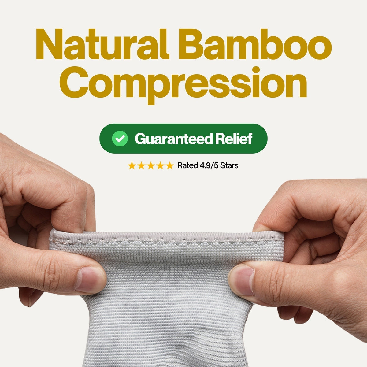 Bamboo Foot Sleeves – Soft Anti-Fatigue Support