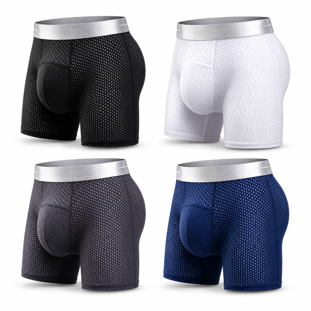 Men's Leakproof Ice Silk Mesh Boxer