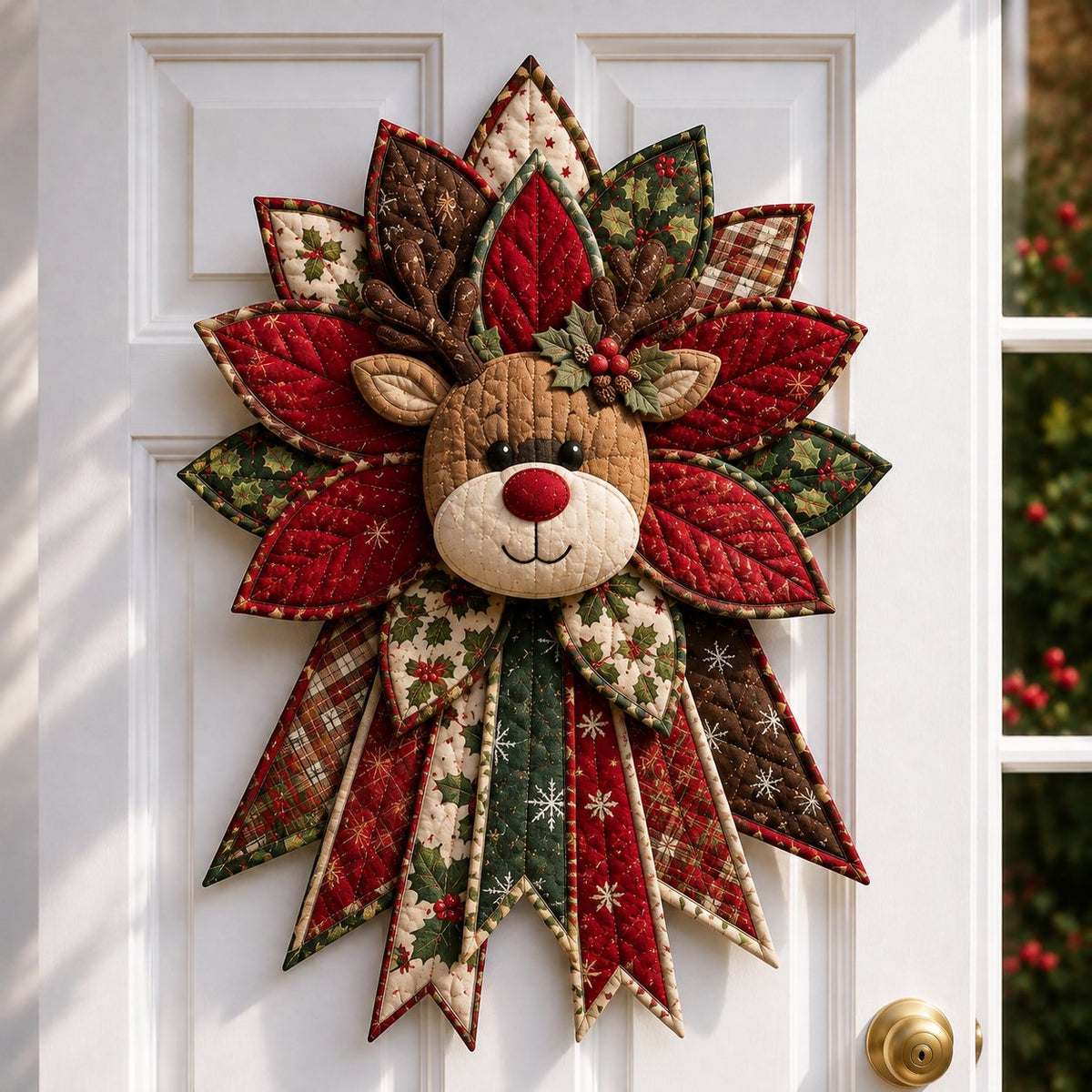 Christmas Quilted Door Hanger Sewing Kit