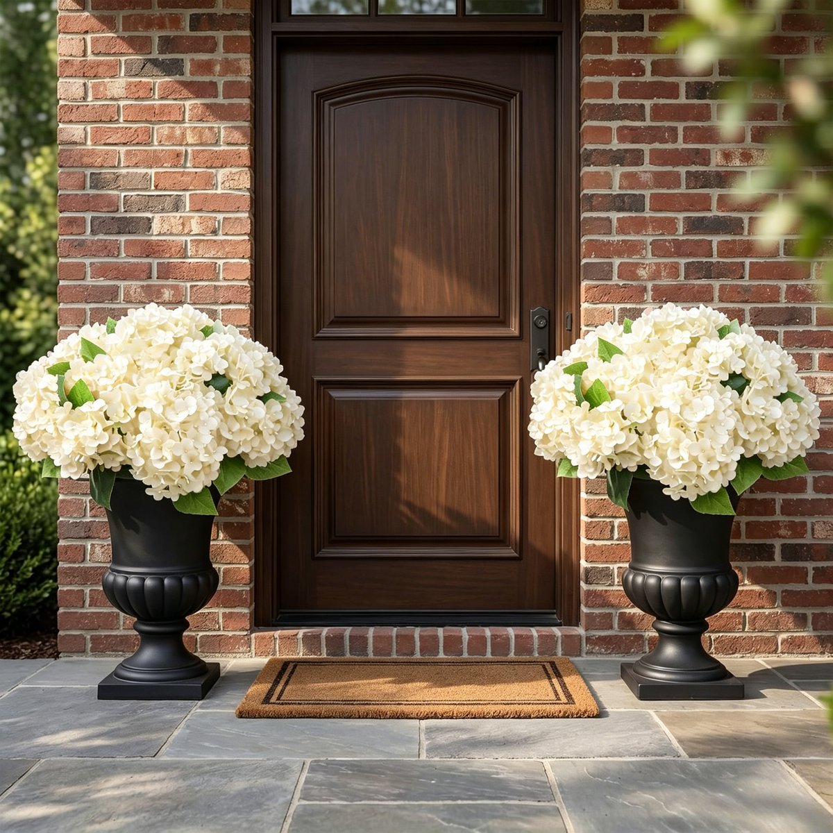 Artificial Outdoor Hydrangea Flowers, UV Resistant