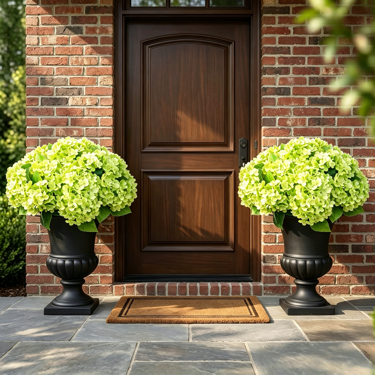 Artificial Outdoor Hydrangea Flowers, UV Resistant