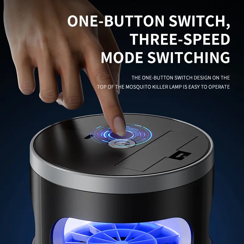 Indoor Insect Trap with Light and Suction