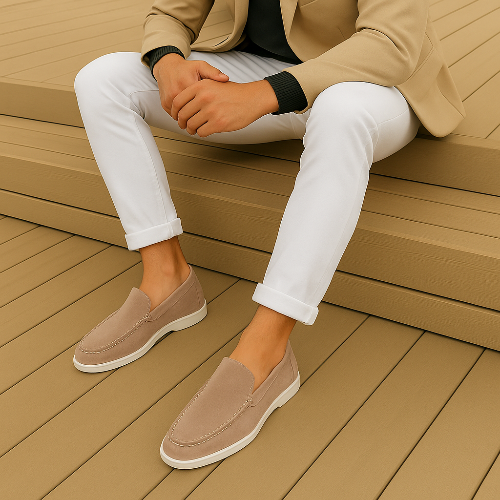 Men's Suede Loafers