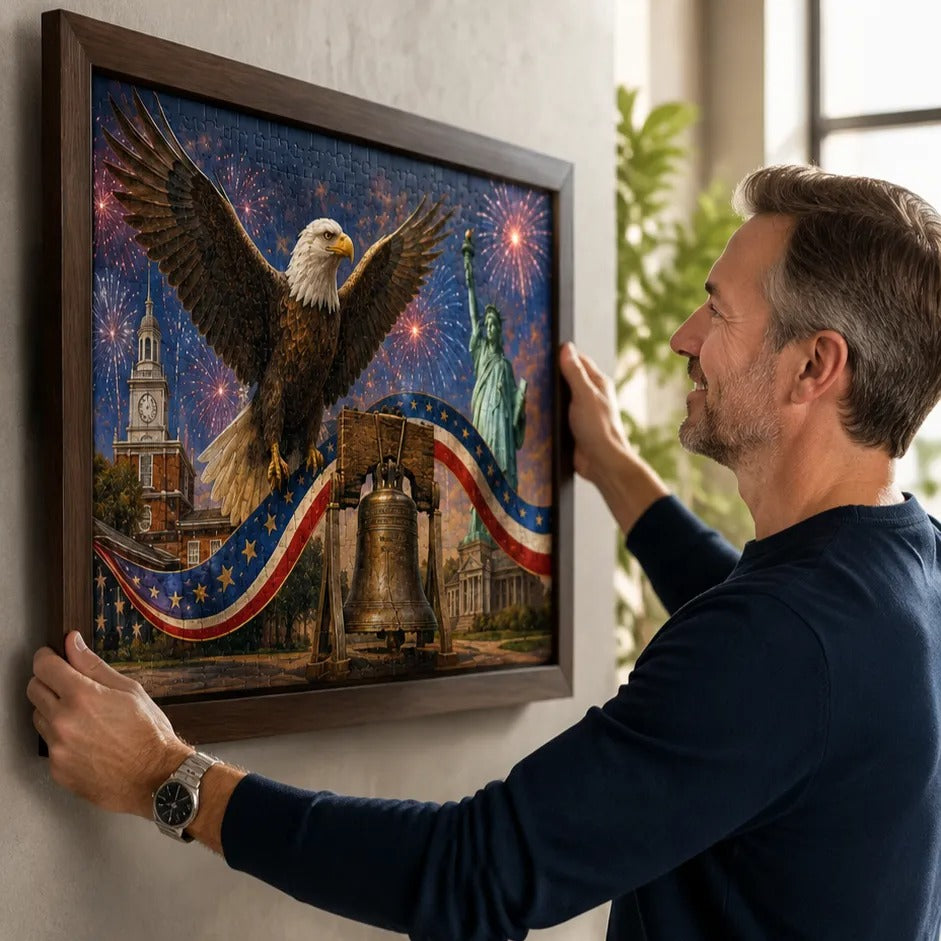 USA 250th Anniversary Jigsaw Puzzle