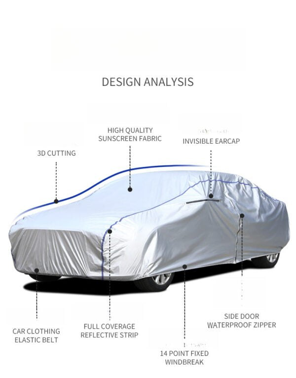 Universal Hail Proof Car Cover, Full Coverage