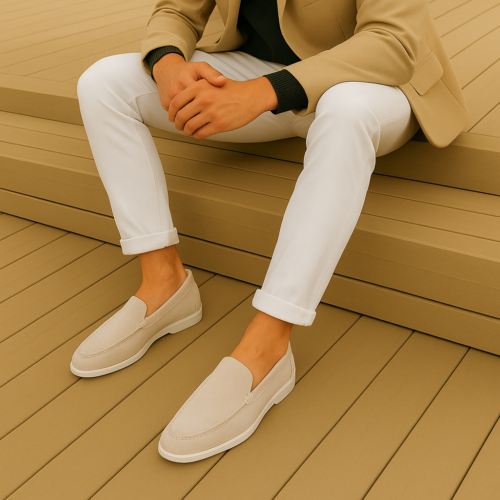 Men's Suede Loafers